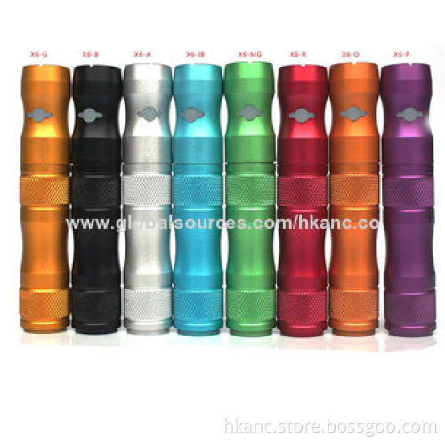 Big capacity X6 e-cigarette starter kits